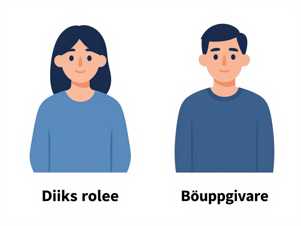 Illustration av olika roller i ett dödsbo med vem får tömma ett dödsbo